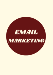 Freelance Digital Marketer-In Calicut Email Marketing Brown and Cream Color Image